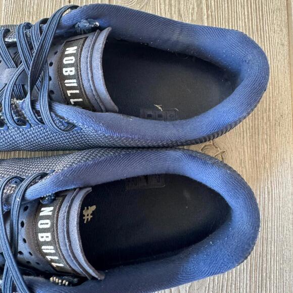 No Bull Project Unisex Trainer Shoes Size Men 10 W11.5 Super Fabric Navy Blue - Picture 5 of 12